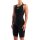 Powerskin Veloce Open Back Black Teal Arena Wettkampfanzug