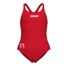 Arena Team Girls Badeanzug Solid Pro Neuburg Rot 116