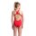 Arena Team Girls Badeanzug Solid Pro Neuburg Rot 116