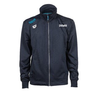 ARENA Unisex Team Jacket Panel Knitted Poly Navy Darmstadt