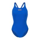 Pro Solid Neon Blue - Team Orange Arena Womens Schwimmanzug