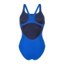 Pro Solid Neon Blue - Team Orange Arena Womens Schwimmanzug