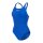 Pro Solid Neon Blue - Team Orange Arena Womens Schwimmanzug