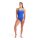 Challenge Solid Neon Blue - Team Orange Arena Womens Schwimmanzug