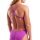 Challenge Solid Very Fuchsia - Team Green Arena Womens Schwimmanzug