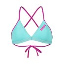 ARENA Solid Tie Back Top Water - Very Fuchsia Bikinioberteil