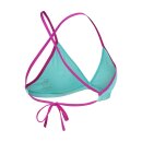 ARENA Solid Tie Back Top Water - Very Fuchsia Bikinioberteil