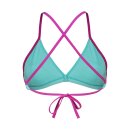 ARENA Solid Tie Back Top Water - Very Fuchsia Bikinioberteil