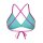 ARENA Solid Tie Back Top Water - Very Fuchsia Bikinioberteil