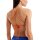 ARENA Solid Tie Back Top Neon Blue - Team Orange Bikinioberteil