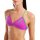 ARENA Solid Tie Back Top Very Fuchsia - Team Green Bikinioberteil
