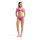 ARENA Solid Bottom Very Fuchsia - Team Green Bikinihose