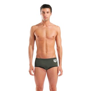 Arena MensOne Low Waist Short Biglogo Dark Sage - Black