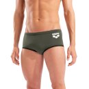 Arena MensOne Low Waist Short Biglogo Dark Sage - Black