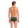 Arena MensOne Low Waist Short Biglogo Dark Sage - Black