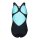 Arena Girl Multi Colors Swimsuit V Back Water - Multi Black