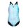 Arena Girl Multi Colors Swimsuit V Back Water - Multi Black