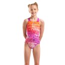 Arena Girl Multi Colors Swimsuit V Back Pink Multi - Very...