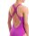 Arena Girl Multi Colors Swimsuit V Back Pink Multi - Very Fuchsia