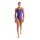 Fireflow Challenge Arena Womens Schwimmanzug Black - Team Purple