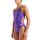 Fireflow Challenge Arena Womens Schwimmanzug Black - Team Purple