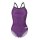 Snakeskin Lightdropback Arena Womens Schwimmanzug Black - Team Purple