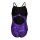ARENA Team Badeanzug Fireflow Lightdrop Back Girl Black - Team Purple
