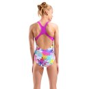 Spraying Swim Pro Back Girl Arena Badeanzug White Multi - Very Fuchsia