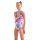 Spraying Swim Pro Back Girl Arena Badeanzug White Multi - Very Fuchsia