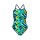 Arena Womens Texture Swimsuite Tie Back Multi Navy - Navy