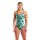 Arena Womens Texture Swimsuite Tie Back Multi Navy - Navy