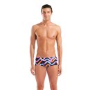 Arena Mens Texture Swim Low Waist Short Black Multi