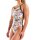 Arena Womens Collage Swimsuite xcriss cross White Multi - Black