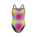 Arena Gradient Swimsuit Challenge Back Womens Pink Multi - Black
