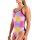 Arena Gradient Swimsuit Challenge Back Womens Pink Multi - Black