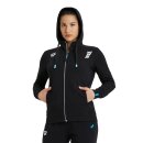 ARENA Team Hooded Jacket Panel Damen Schwarz GKB