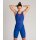 Carbon Glide Closed Back Ocean Blue Arena Wettkampfanzug 36