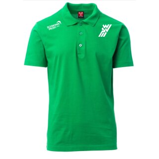 Jubiläums-Poloshirt Unisex Grün GKB