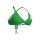 ARENA Solid Tie Back Top Team Green Bikinioberteil