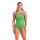 Arena Womens Swimsuite Tie Back Solid Team Green - Neon Blue