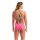 Arena Womens Swimsuite Tie Back Solid Shocking Pink - Water