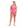 Arena Womens Swimsuite Tie Back Solid Shocking Pink - Water