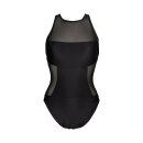 Arena Womens Mesh Panels Swimsuit Black