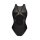 Arena Womens Mesh Panels Swimsuit Black 40