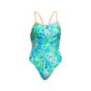 FUNKITA Girl`s Single Strap One Piece Green Green Grass