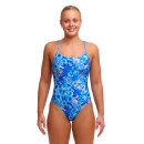 FUNKITA Ladies Diamond Back One Piece Bloom Shakalaka