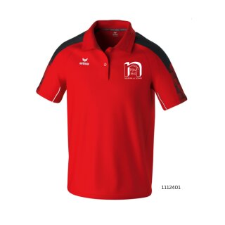 Erima Herren Evo Star Poloshirt Neuburg rot 3XL