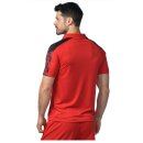 Erima Herren Evo Star Poloshirt Neuburg rot 3XL