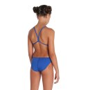 Girls Team Swimsuite Challenge Solid Royal White