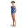 Girls Team Swimsuite Challenge Solid Royal White
